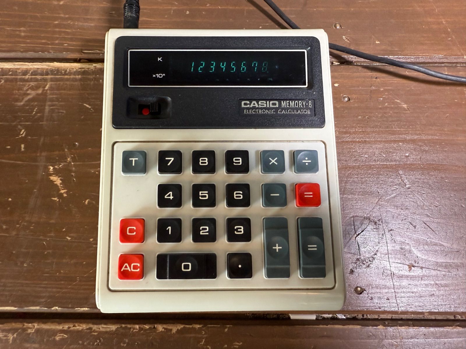 【未使用品】CASIO RD-80 BK カード電卓 カードラジオ 昭和レトロ CASIO電卓付カードラジオ - メルカリ
