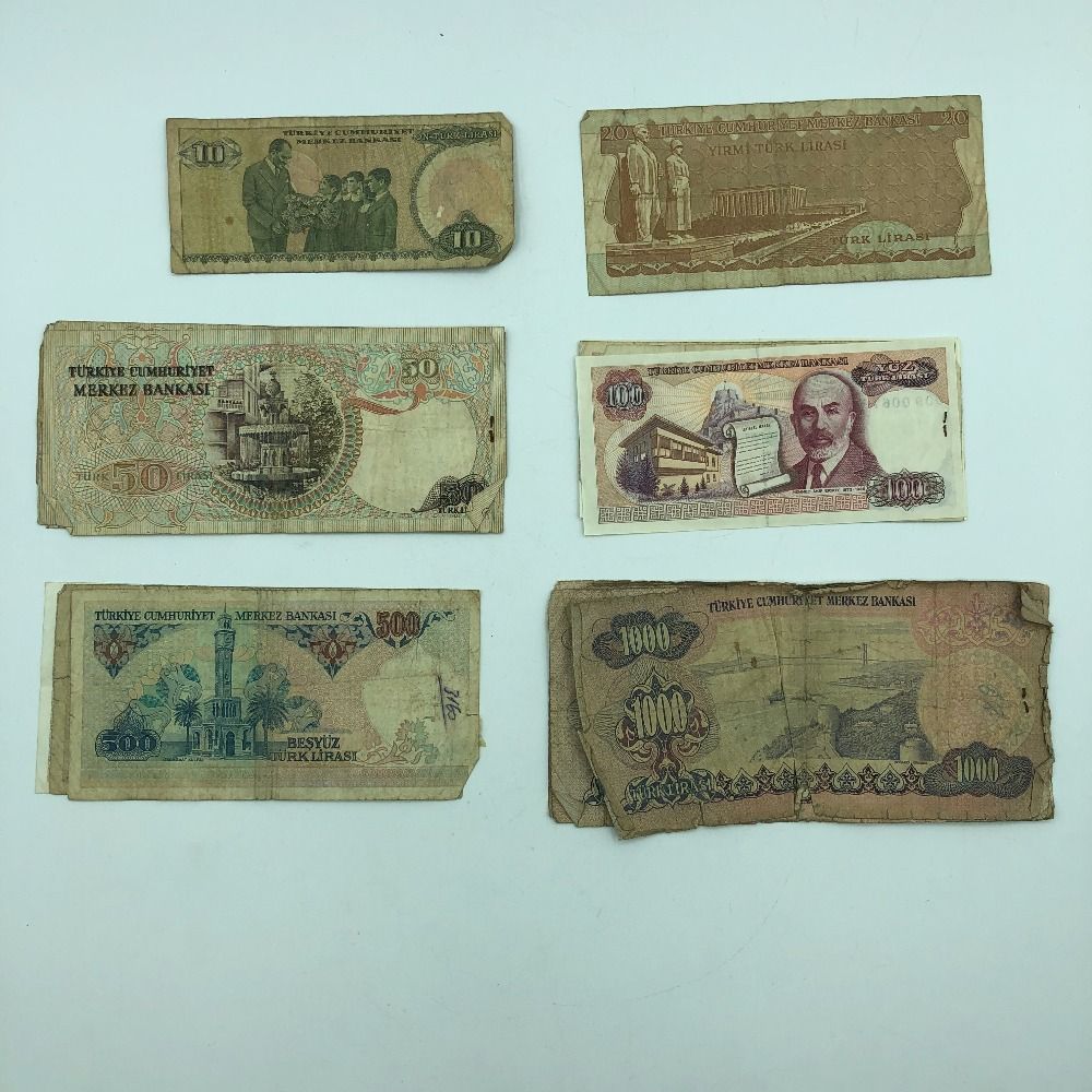 トルコリラ 外国 お札 アンティーク コレクション