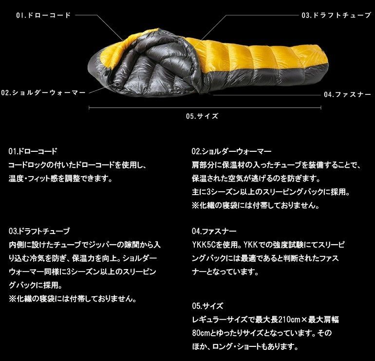 NANGA×3ten 別注シュラフ AURORA 1000DX BG-L ナンガ最強