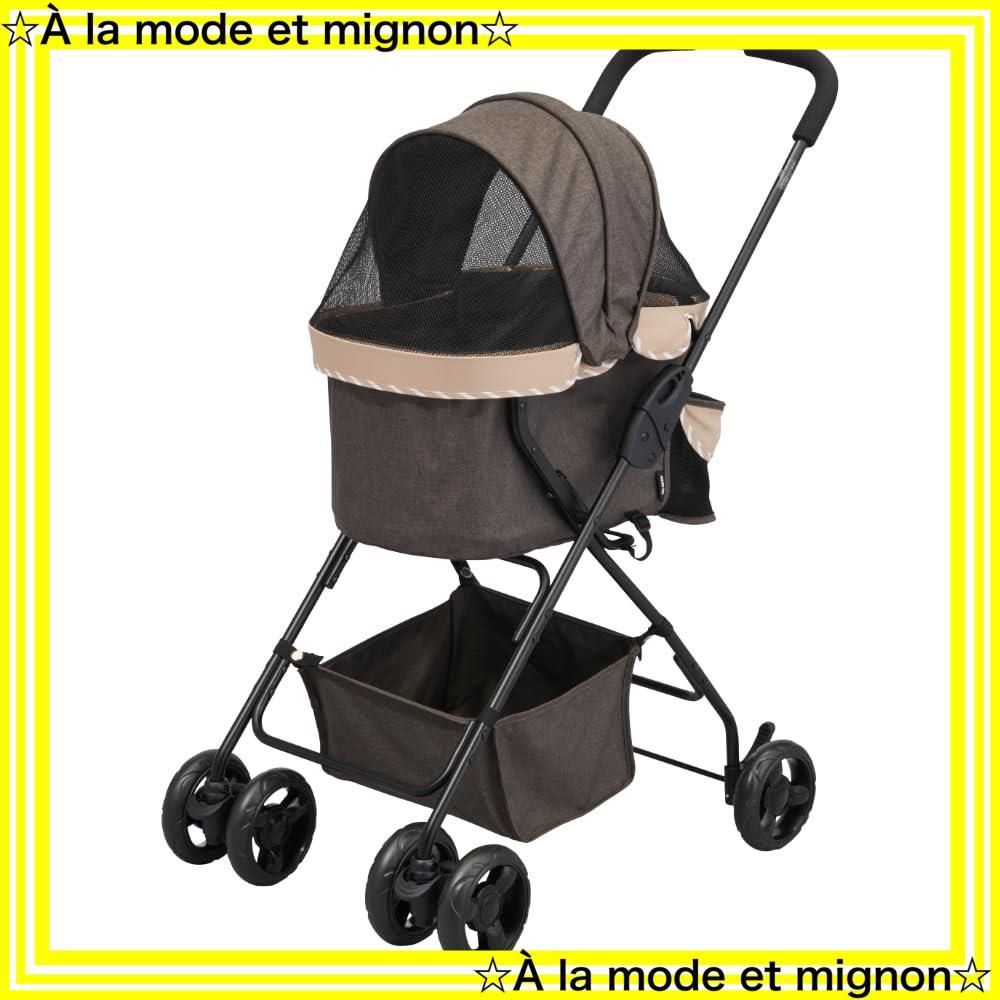 ジェックス わんわんカート スーパーライト モカブラウン 軽量3.6kg