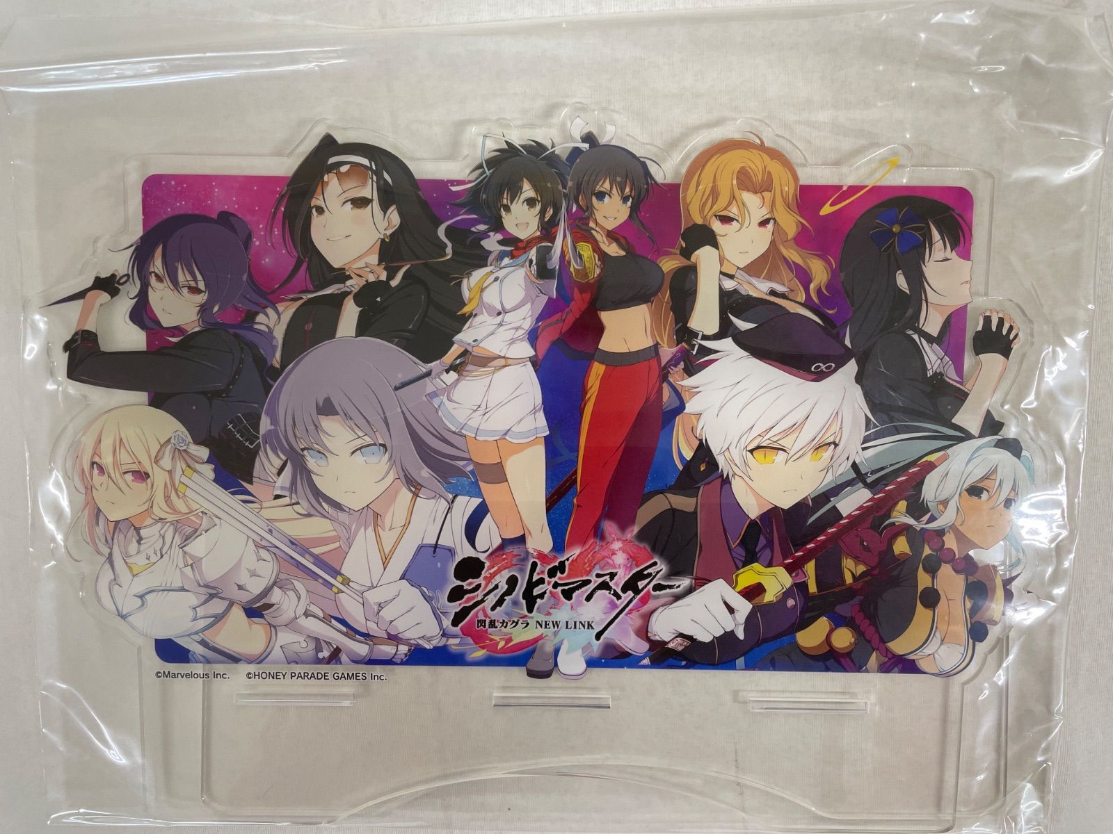 シノビマスター 閃乱カグラ 特大アクリルスマホスタンド シノビマスター 閃乱カグラ 特大アクリルスマホスタンド 【公式通販】