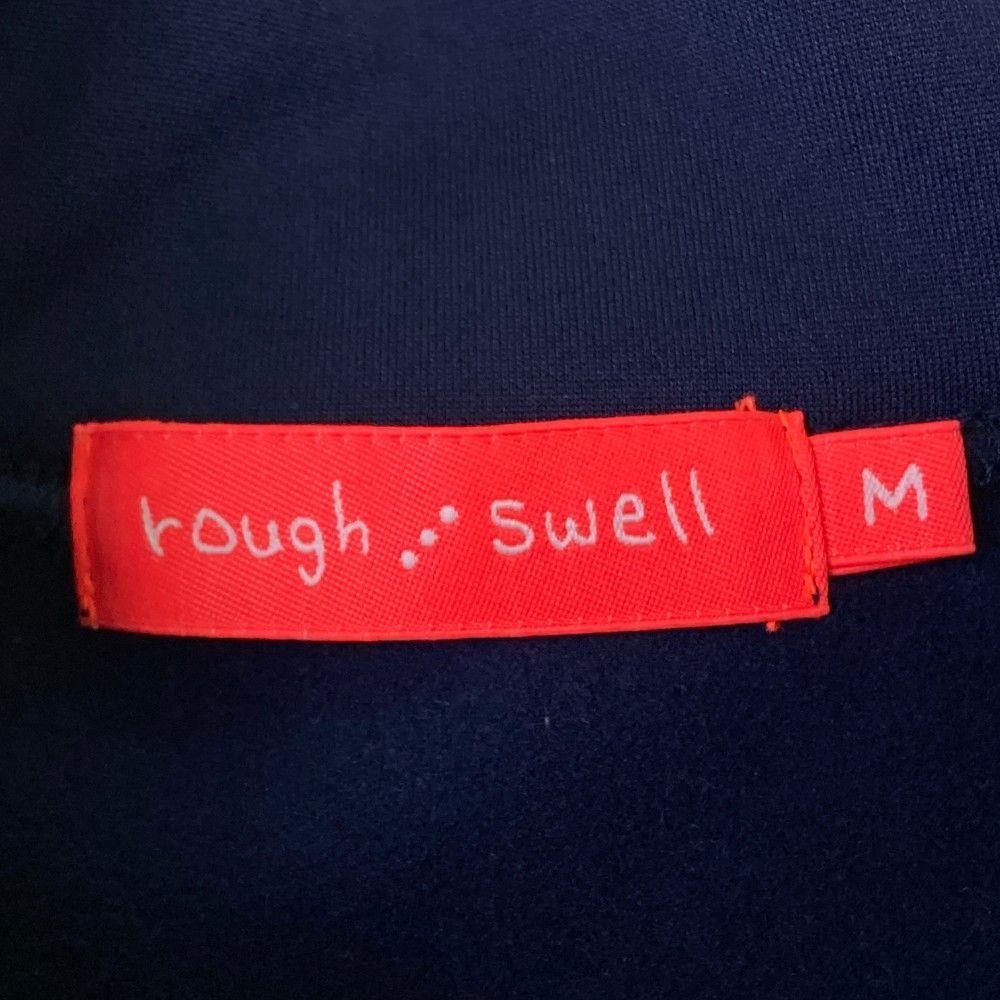サイズ：M ROUGH&amp;SWELL ラフアンドスウェル 2023年モデル 裏起毛 ハイネック トレーナー  ネイビー系 [240101284694] ゴルフウェア レディース ストスト サイズ：M ROUGH&SWELL ラフアンドスウェル 2023年モデル 裏起毛