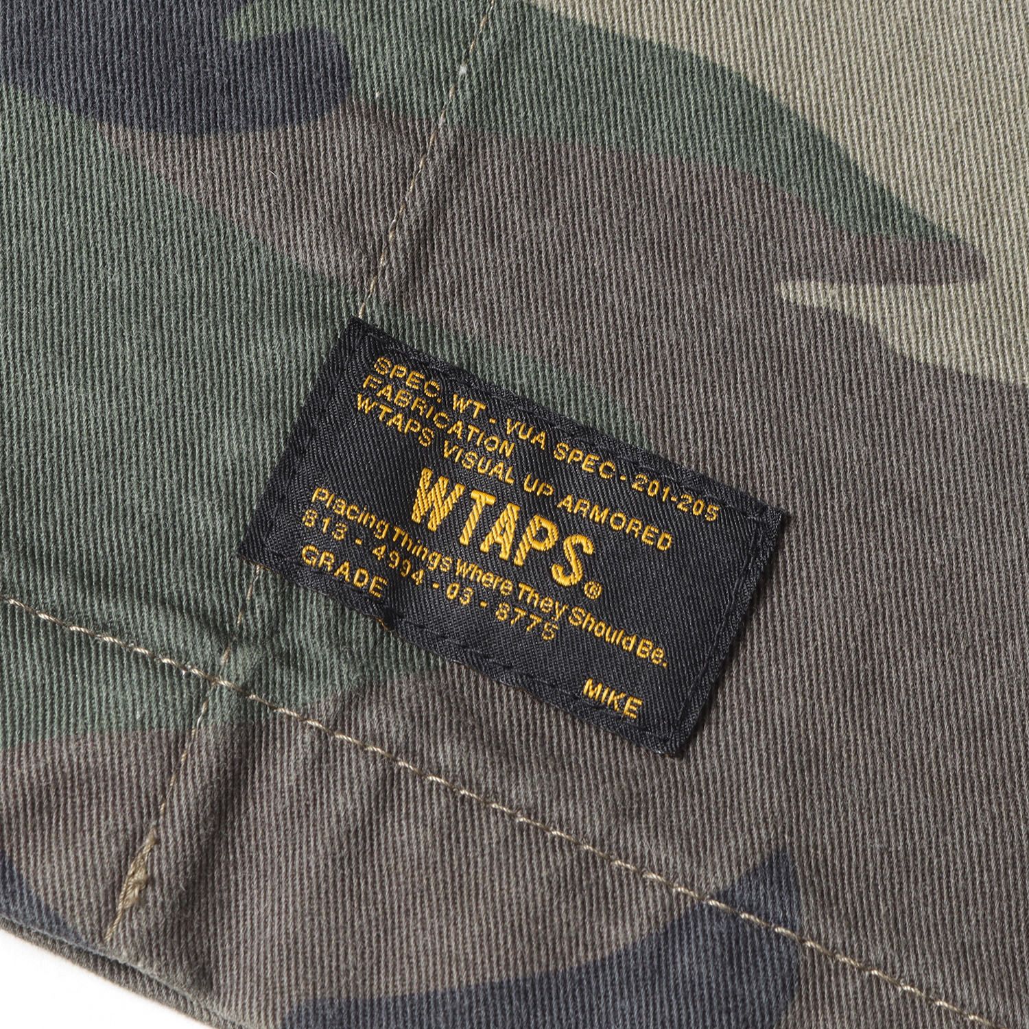 WTAPS ダブルタップス シャツ サイズ:M ウッドランドカモ ミリタリー ...