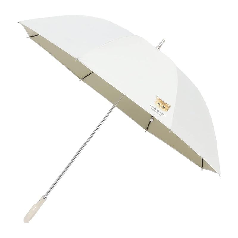 PAUL u0026 JOE ACCESSOIRES (ポールu0026ジョー) 長傘 日傘 【晴雨兼用 一級遮光】 47 ヌネットオフホワイト 1