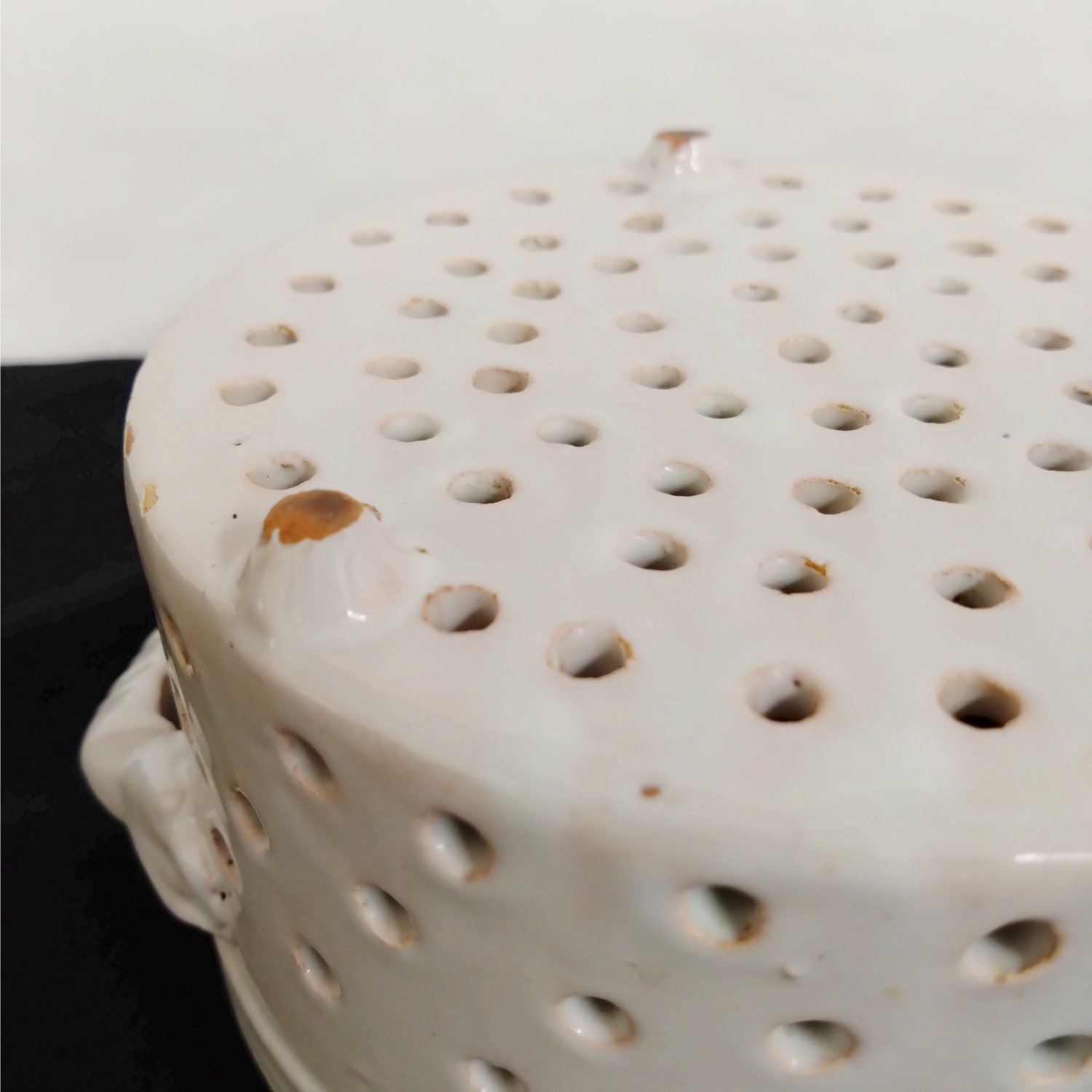 フランス　アンティーク　フェセル　小　Faissale　水切りポット　13.4cm　古道具坂田　0103