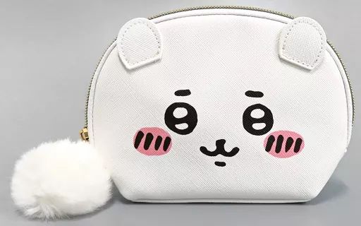 中古】雑貨 ちいかわ シェル型おかおポーチ 「ちいかわ なんか