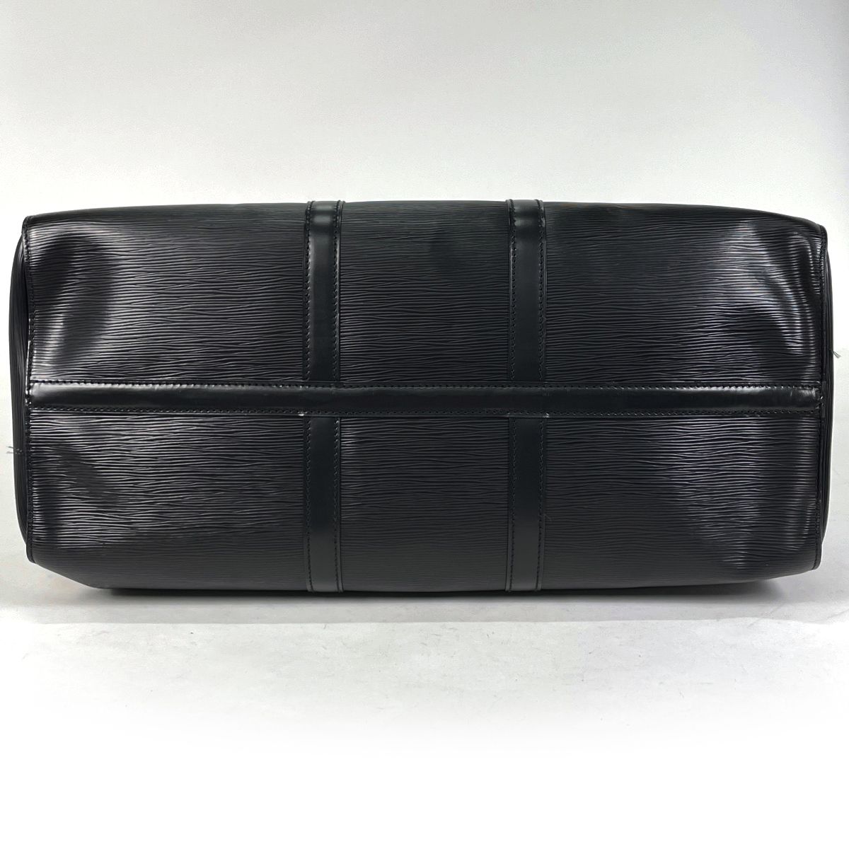 ルイ ヴィトン Louis Vuitton キーポル 50 ハンドバッグ 旅行 出張 ビジネス ボストンバッグ エピ ノワール ブラック M42962 レディース