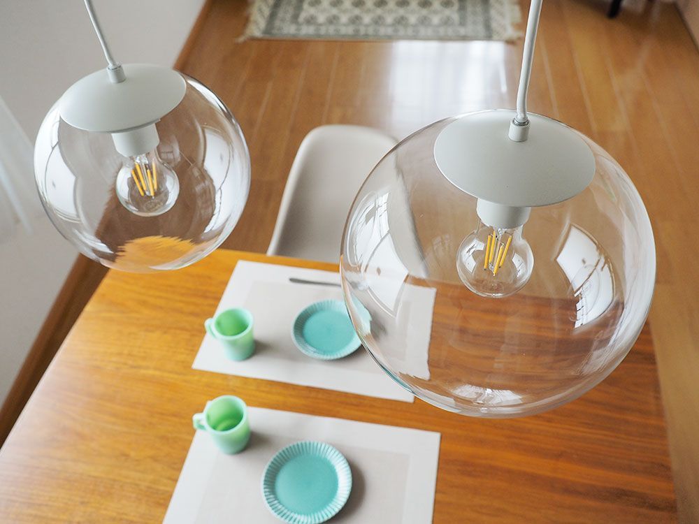 ガラスペンダントライト RUNDEN 直径25cm 口金E26 WWW_NOITHATQUANGTHANH_NET