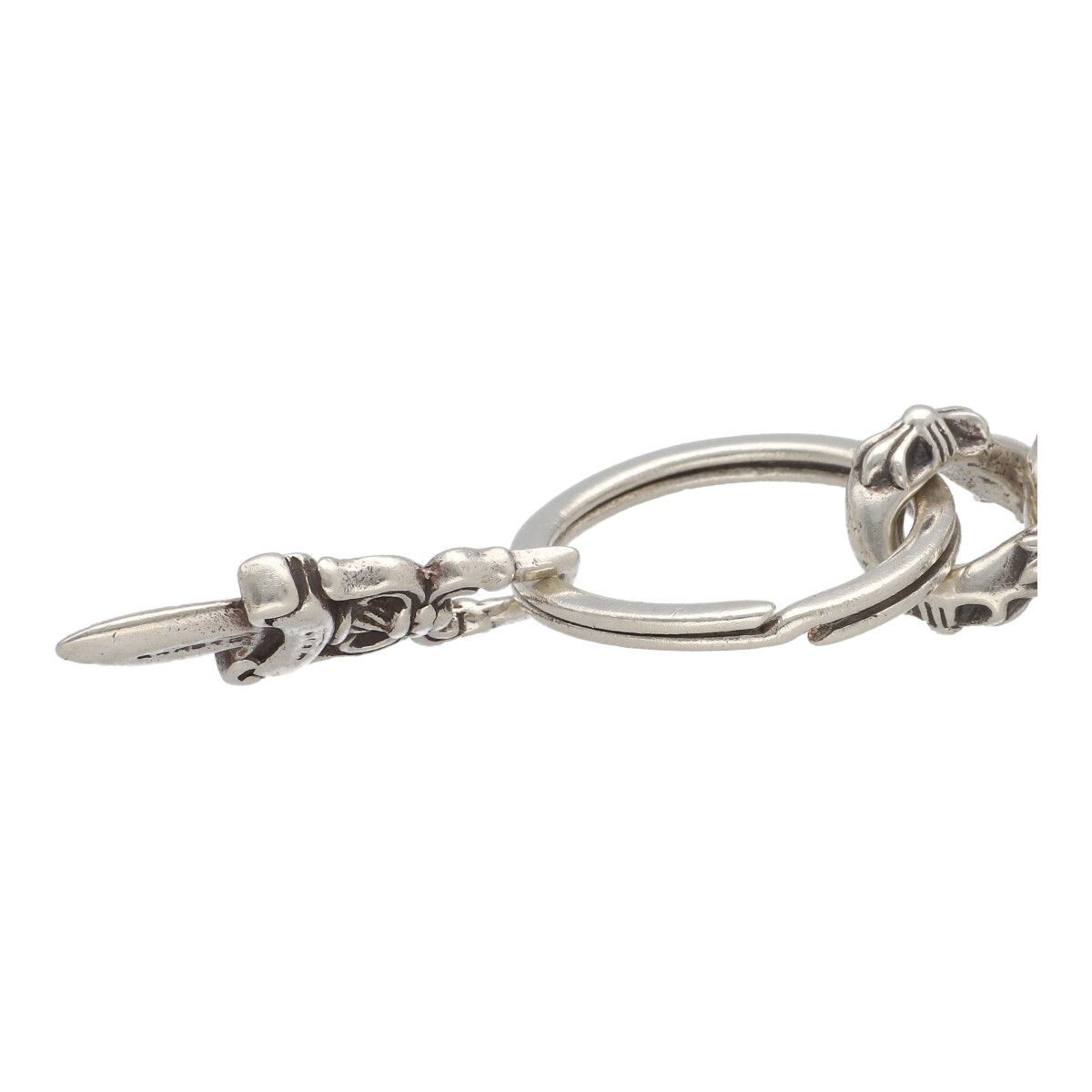 エクストラファンシーリンク クロス キーチェーン SV925 中古】 CHROME HEARTS クロムハーツ エクストラファンシーリンク キー