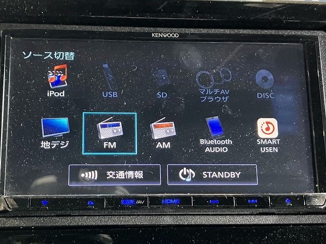 カーナビゲーション 社外 メモリー BLUETOOTH USB フルセグ 2018年 ケンウッド MDV-D706BT BRIGHTFACE_UK