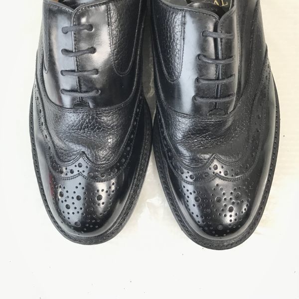 リーガル/REGAL Imperial Grade★本革/グッドイヤー製法/ウイングチップ【25.0EE/黒/BLACK】内羽根式/ビジネス/dress shoes◆E-197 リーガル/REGAL Imperial Grade☆本革/グッドイヤー製法/ウイング