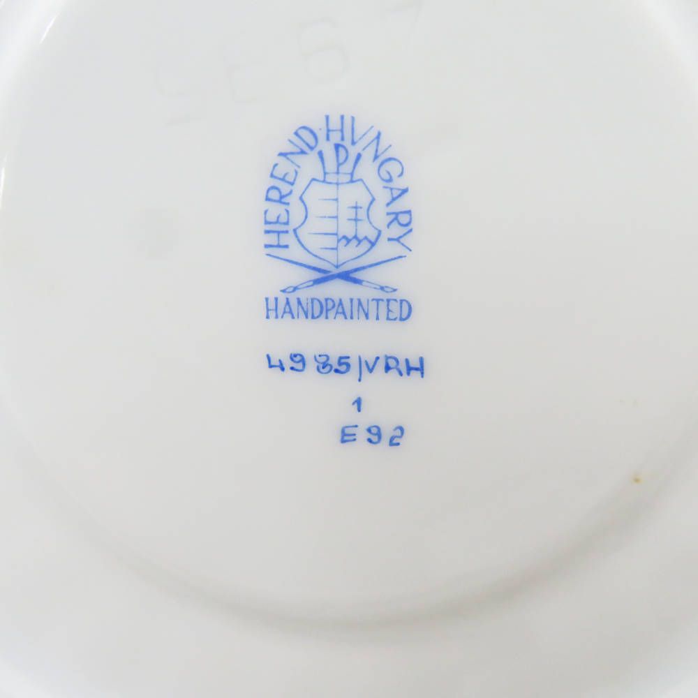 美品 Herend ヘレンド ウィーンの薔薇 4985 VRH アンピールカップ  