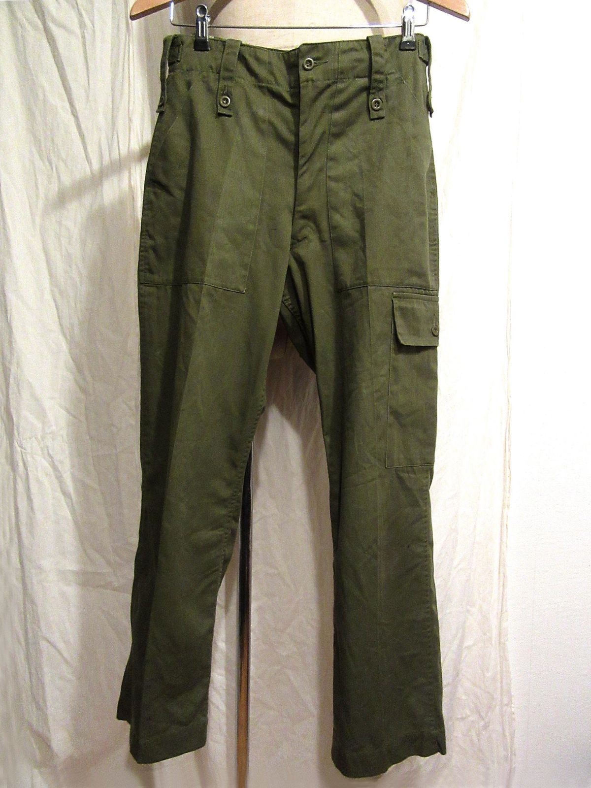 【美品】イギリス軍 ベイカー ファティーグ パンツ W84cm BRITISH ARMY FATIGUE PANTS イギリス軍 ベイカーパンツ(75/84