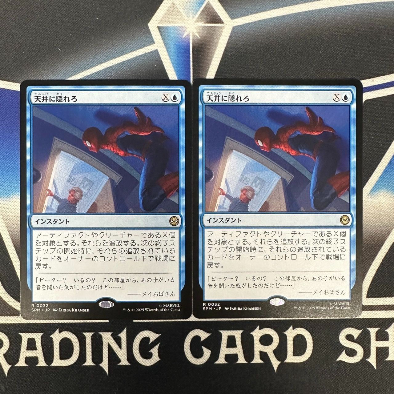 【MTG】Hide on the Ceiling/天井に隠れろ 英)天井に隠れろ / Hide on the Ceiling【SPM】 No.032｜MtG通販