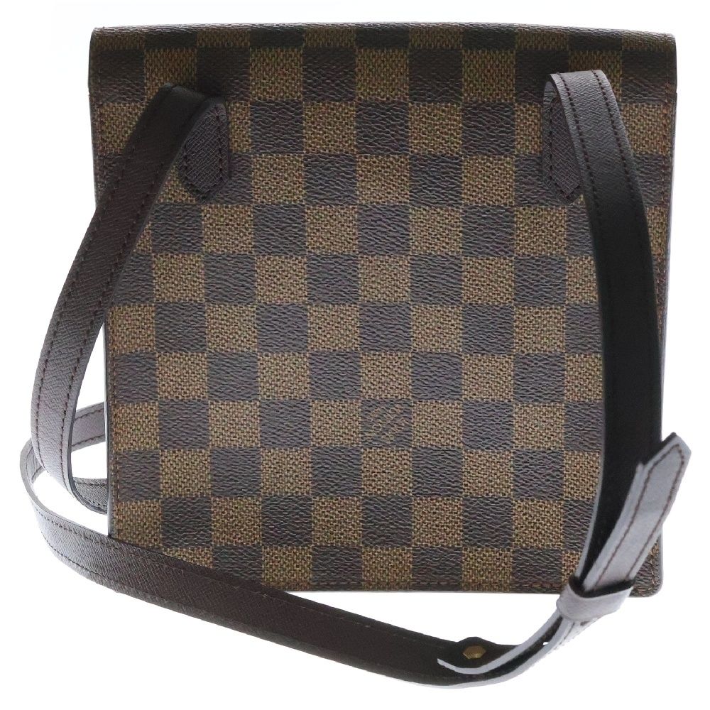 美品 ルイヴィトン ダミエ ピムリコ ショルダーバッグ ポシェット ブラウン LOUIS VUITTON (ルイヴィトン) ダミエ ピムリコ ショルダー