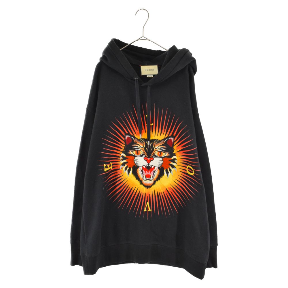 GUCCI (グッチ) ANGRY CAT HOODIE アングリーキャットスウェットプル