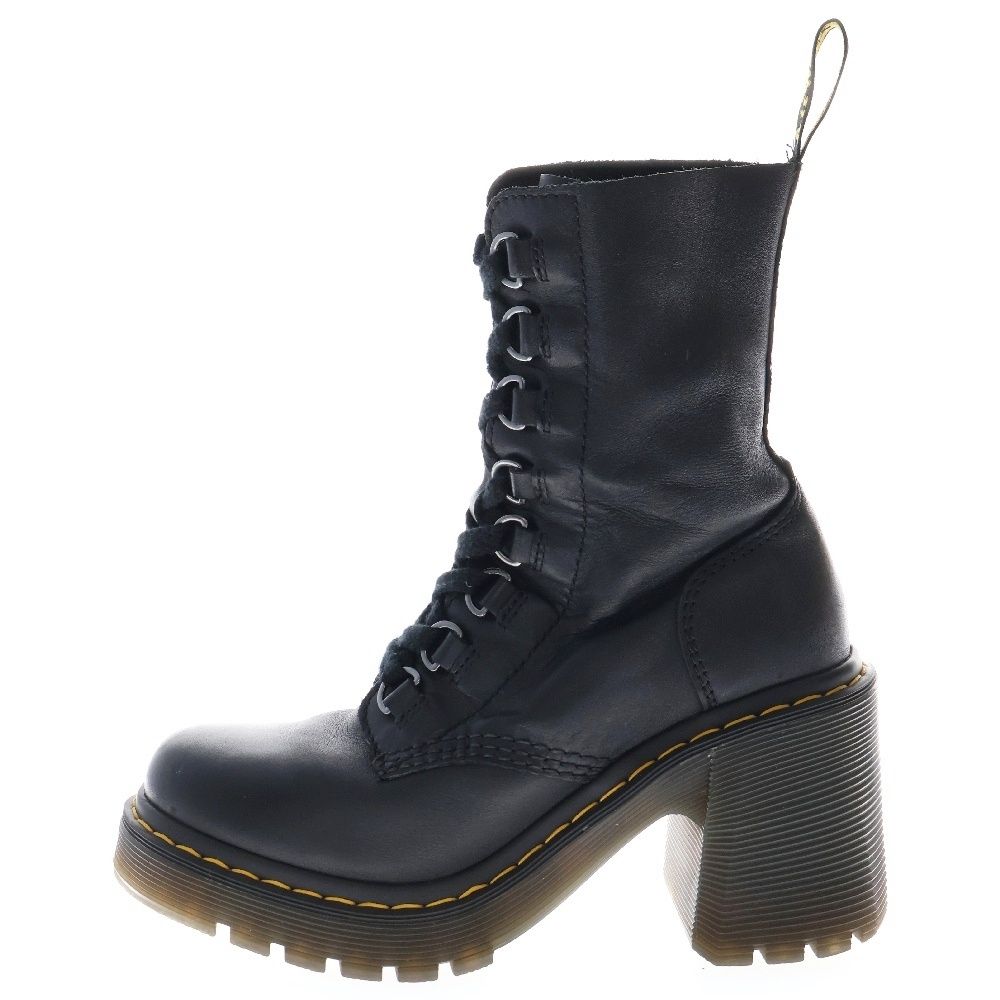Dr.Martens (ドクターマーチン) JESY 6 タイ ブーツ レザー Dr.Martens (ドクターマーチン) JESY 6 タイ ブーツ レザー