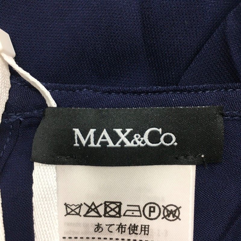 10309】 新古品 MAX&Co. マックスアンドコー 半袖ブラウス サイズ48