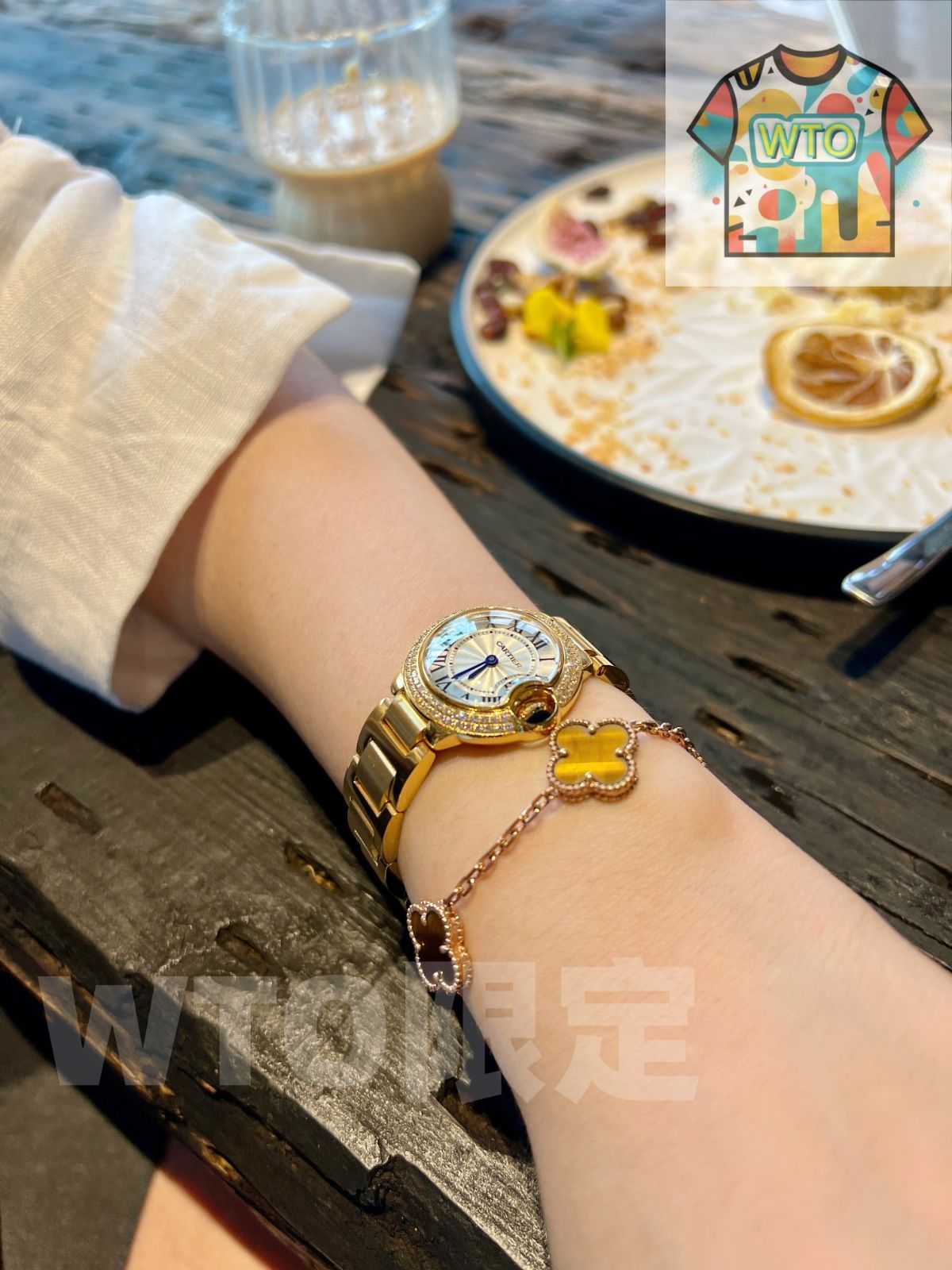 CARTIER カルティエ バロンブルー レディース腕時計 28mm