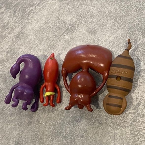 4個セット】 こびとづかん 希少 レア フィギュア セミグルメ