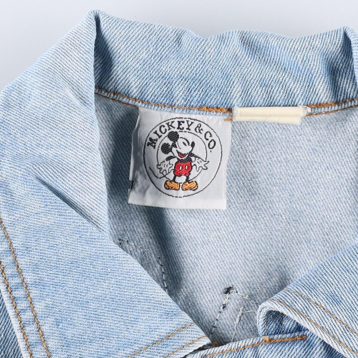 古着 90年代 MICKEY＆CO. MICKEY MOUSE ミッキーマウス ビーズ付き ...