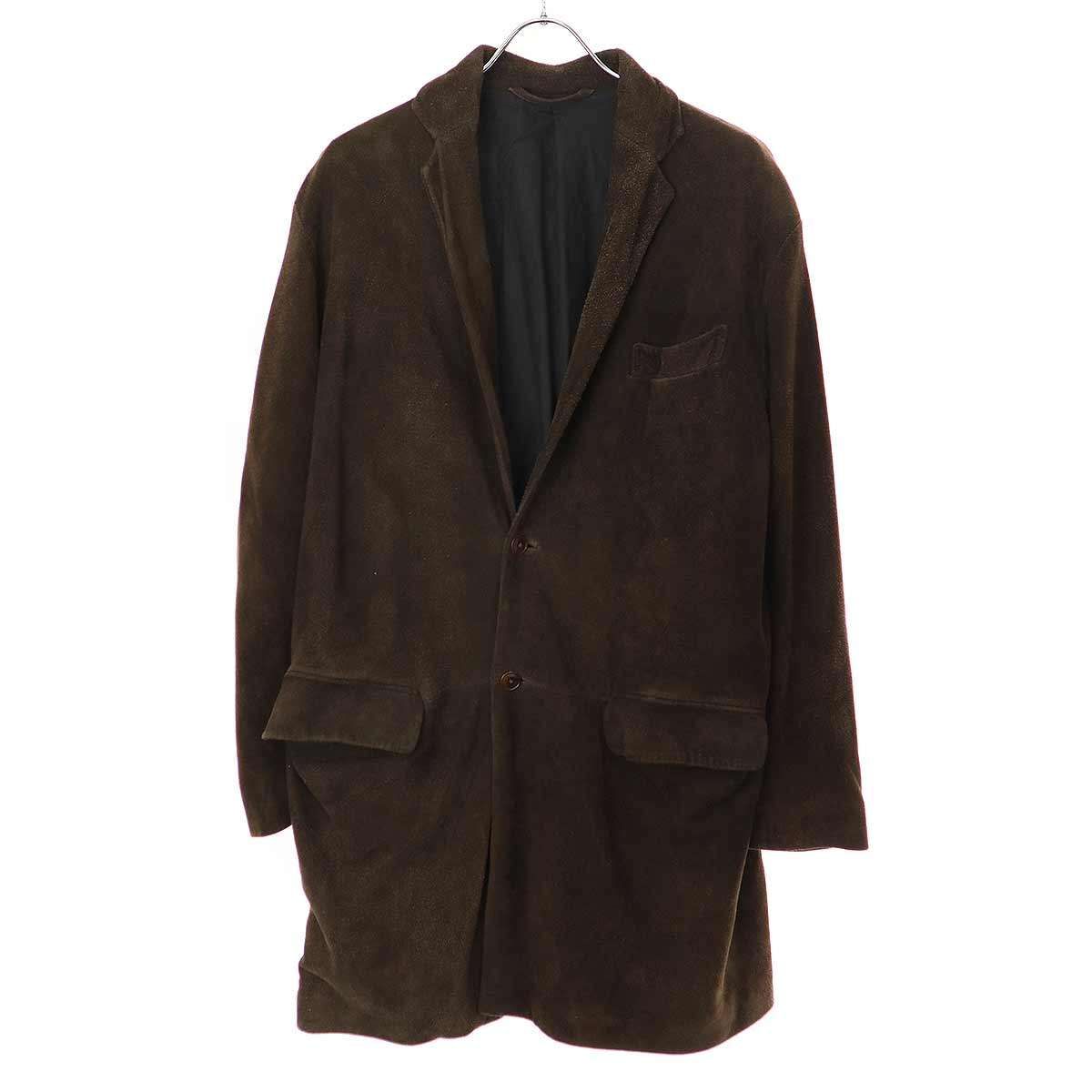 COMOLI コモリ 19AW ディアスキンチェスターコート ブラウン 2 Q03