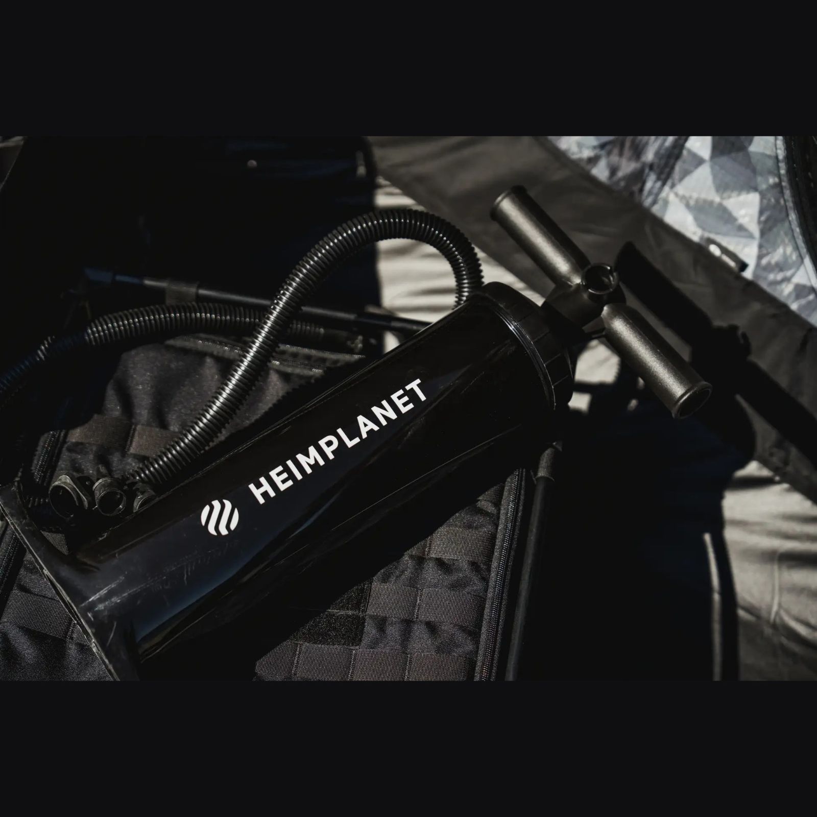 クーポンあり HEIMPLANET ハイムプラネット DOUBLE ACTION FLOOR PUMP Black Edition ダブルアクションフロアポンプ ブラックエディション ヘイムプラネット