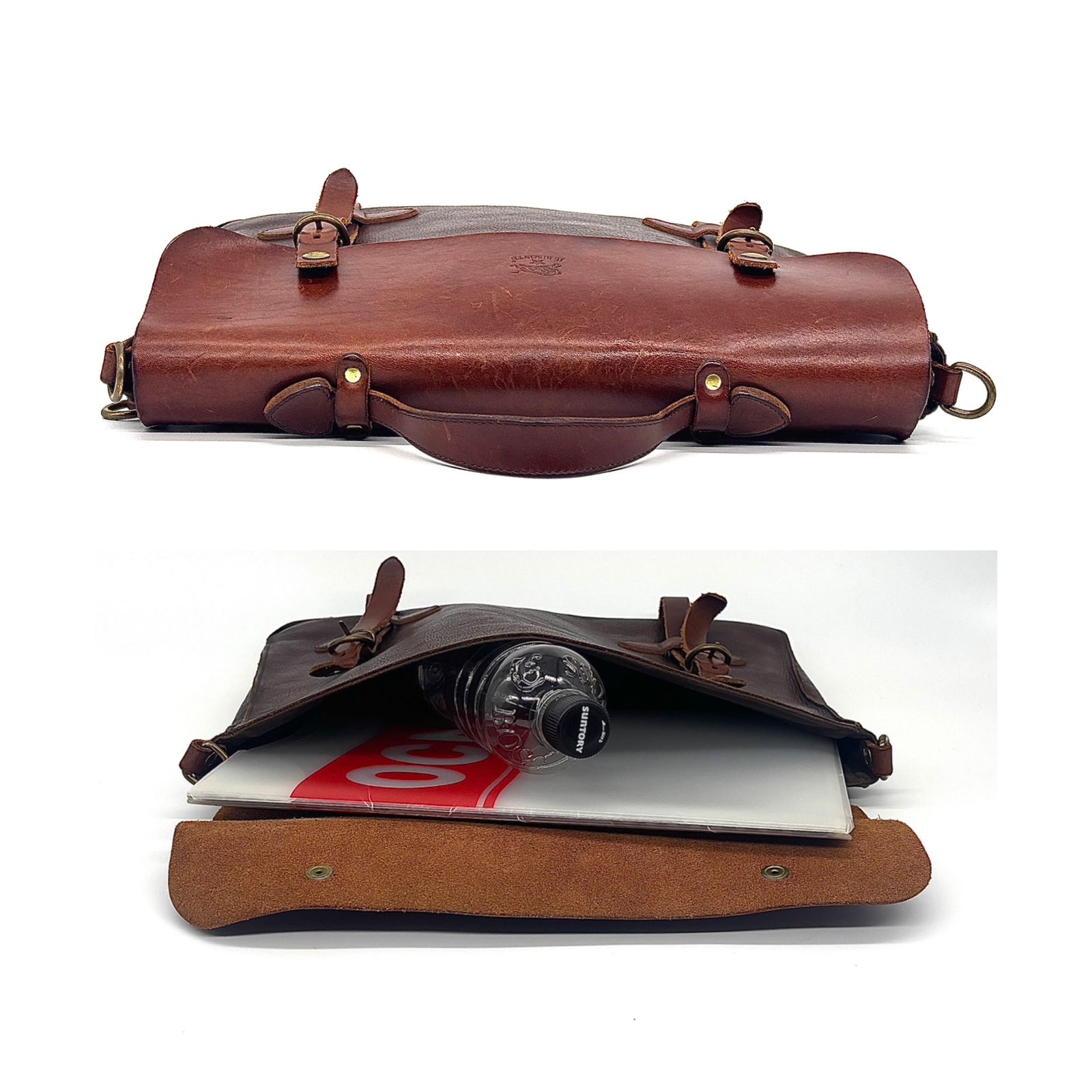 重厚な風格と機能性を両立✨】 イルビゾンテ ブリーフケース