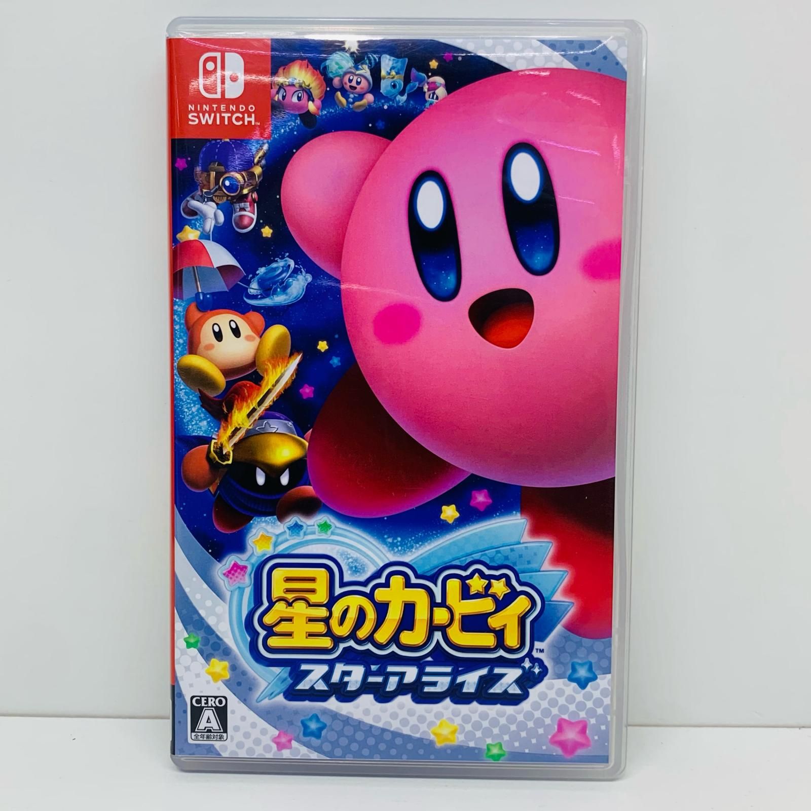 【飾磨店】 中古  | 任天堂 ゲームソフト 星のカービィ　スターアライズ Nintendo Switch アクション 2018年製 HAC-P-AH26A 【646】