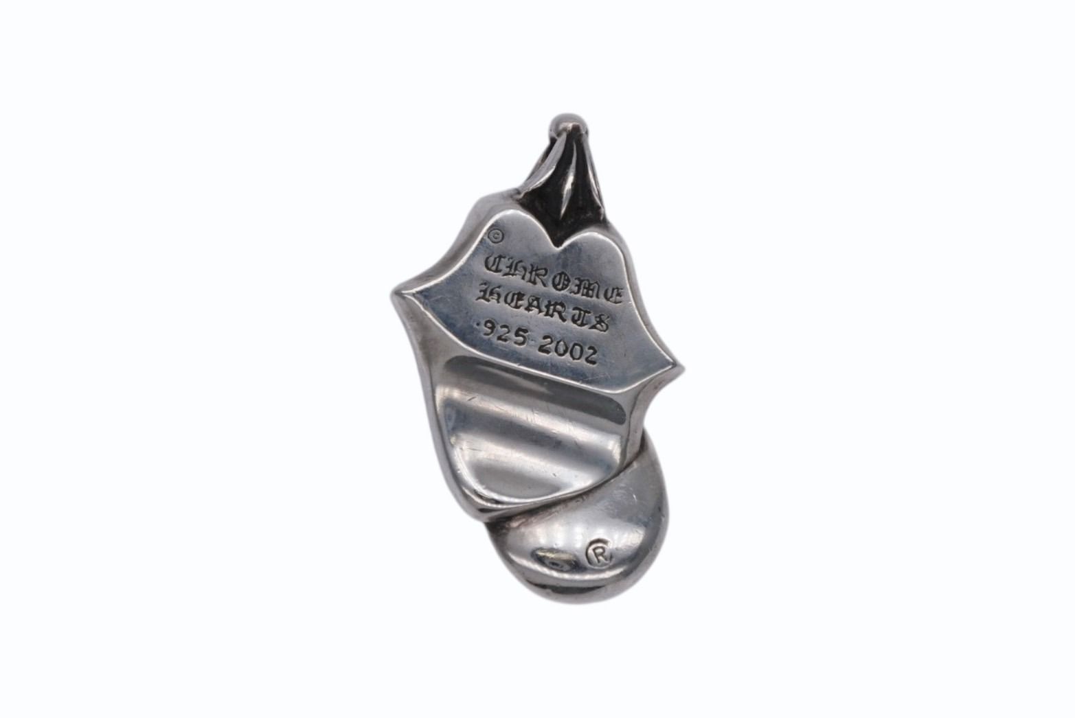 CHROME HEARTS クロムハーツ LIPS TONGUE リップ＆タン チャーム ペンダントトップ 重量約22.7 g シルバー925 4 b 007680