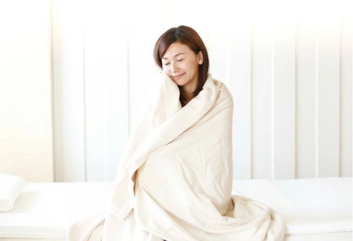 ゼンケン 電磁波99%カット 電気 オーガニックコットン毛布 ZB-OC102 コットン100% あったか電気毛布