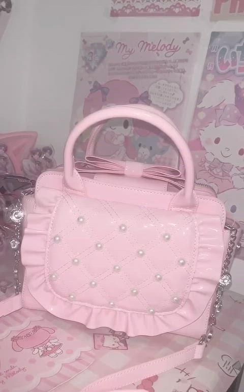 メルピメモリー イターナル メモリーバッグ エナメルピンク