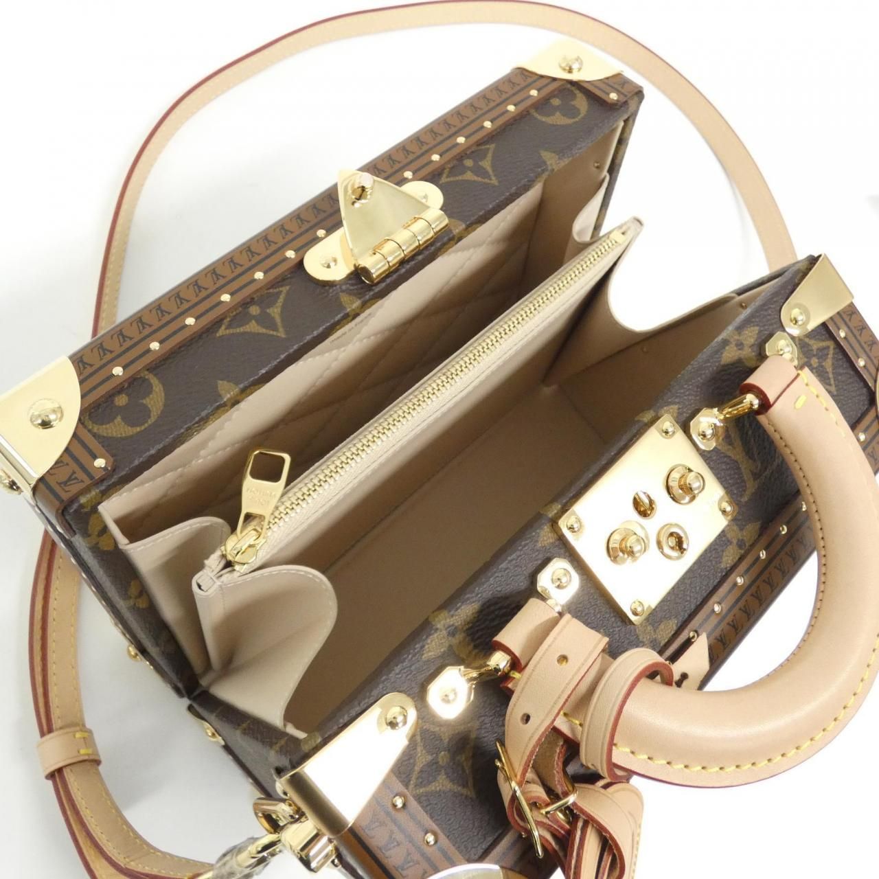 コンパートメント内蔵】ルイヴィトン Louis Vuitton プティット 