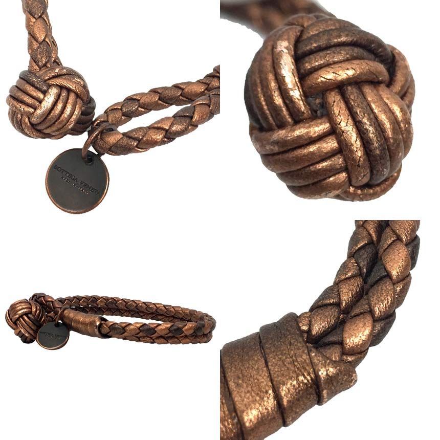 正規品⭐️美品⭐️BOTTEGA VENETA 男女　ブレスレット　イントレチャート BOTTEGA VENETA ボッテガヴェネタ ブレスレット/バングル