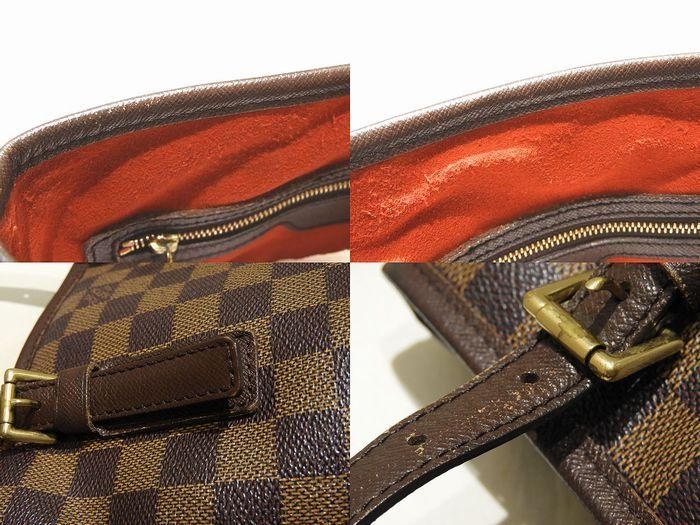 【美品】ルイヴィトン ダミエ マレ ショ トートバッグ ポーチ付き N42240 楽天市場】LOUIS VUITTON ヴィトン マレ ダミエ バケツ型