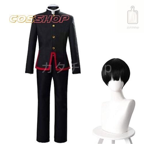 ウイッグ付け 地縛少年花子くん 花子くん コスプレ衣装 コスプレ服 アニメ コスチューム Cosplay イベント 演出服 二次会 変身 変装 仮装