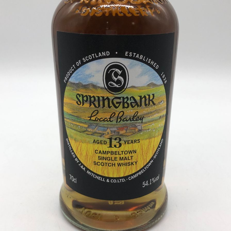 スプリングバンク ローカルバーレイ 13年 700ml 【M1】 スプリング