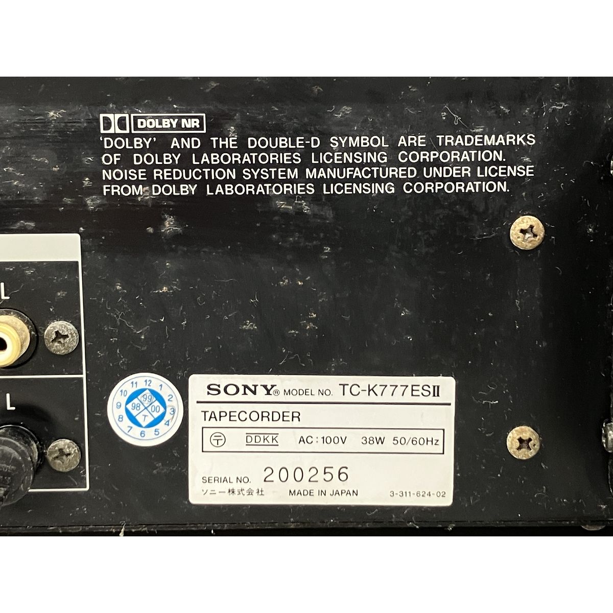 激安大特価，爆買い】 ジャンク SONY ソニー TC-K777ES2 カセット