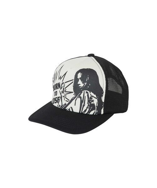 HYSTERIC GLAMOUR BORN TO LOSE キャップ ブラック HYSTERIC GLAMOUR BORN TO LOSE キャップ ブラック - メルカリ