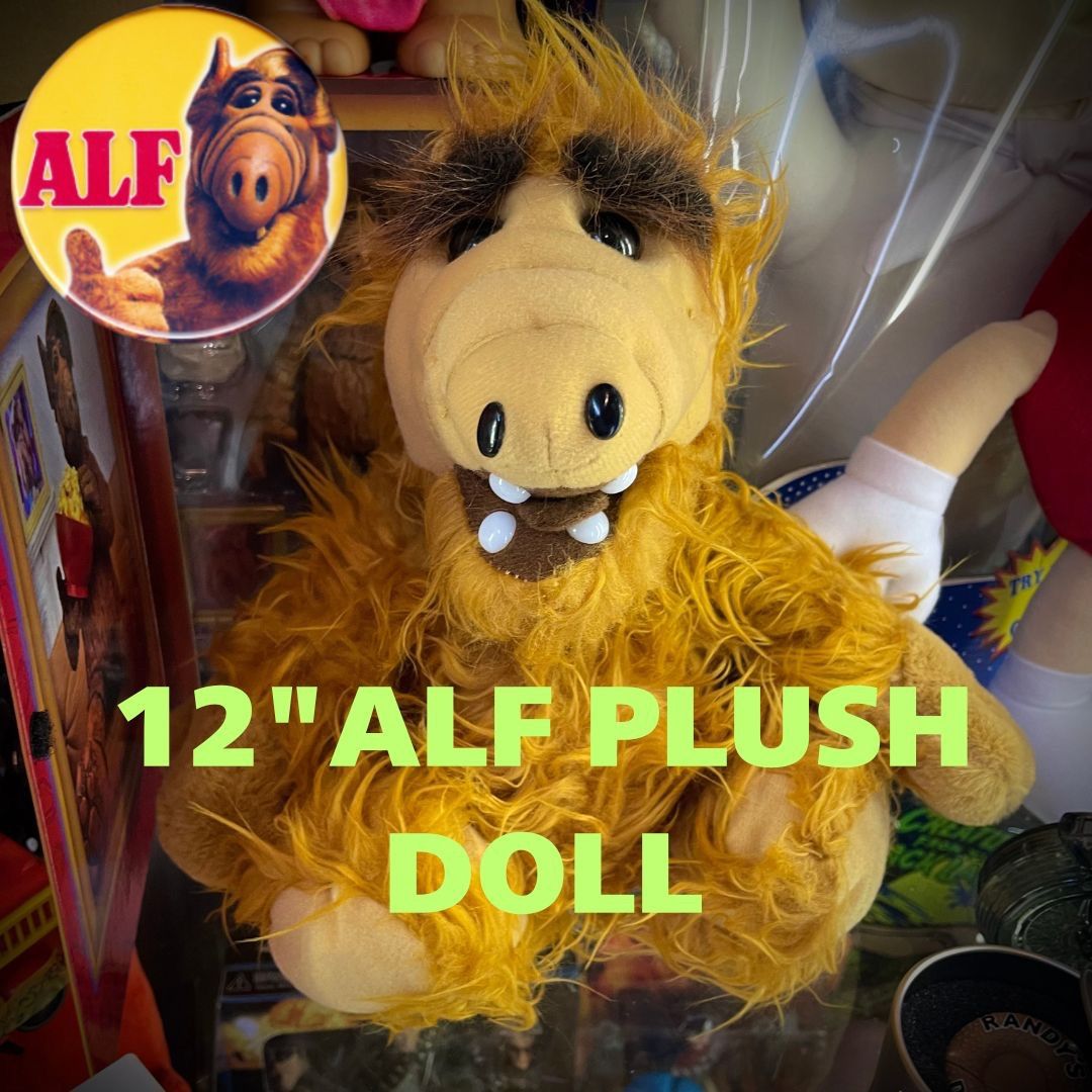 【モコモコ】12"  ALF Plush Doll アルフ  プラッシュ ぬいぐるみ