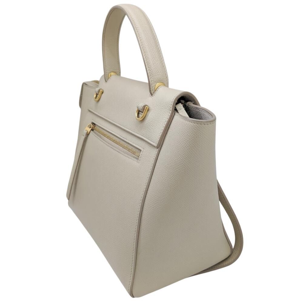 CELINE セリーヌ ベルトバッグ ミニ アイボリー セリーヌ ベルトバッグ マイクロ ショルダーバッグ アイボリー