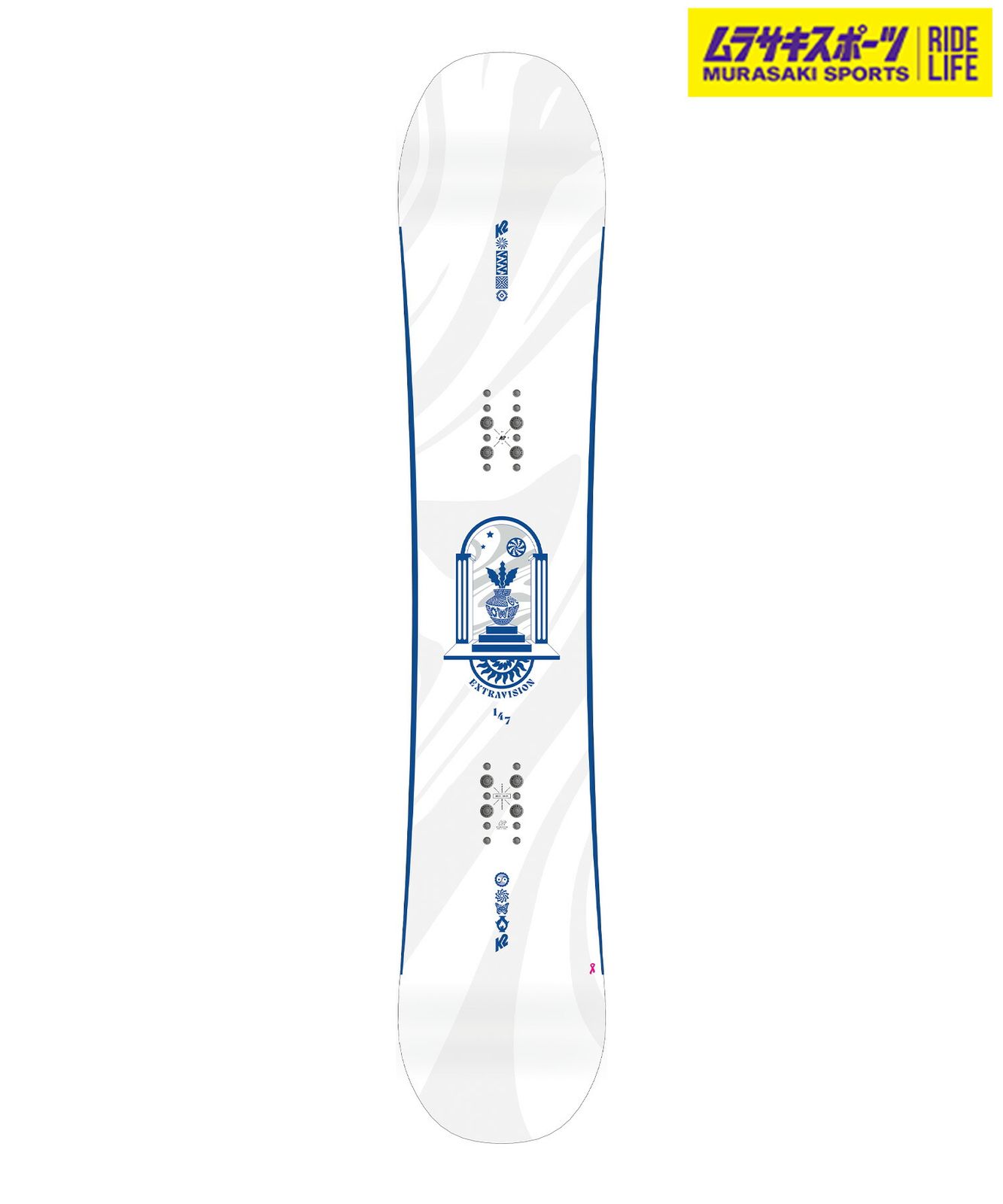 【ムラスポ公式】新品 K2 ケーツー スノーボード 板 レディース EXTRAVISION ムラサキスポーツ 24-25モデル LL B8