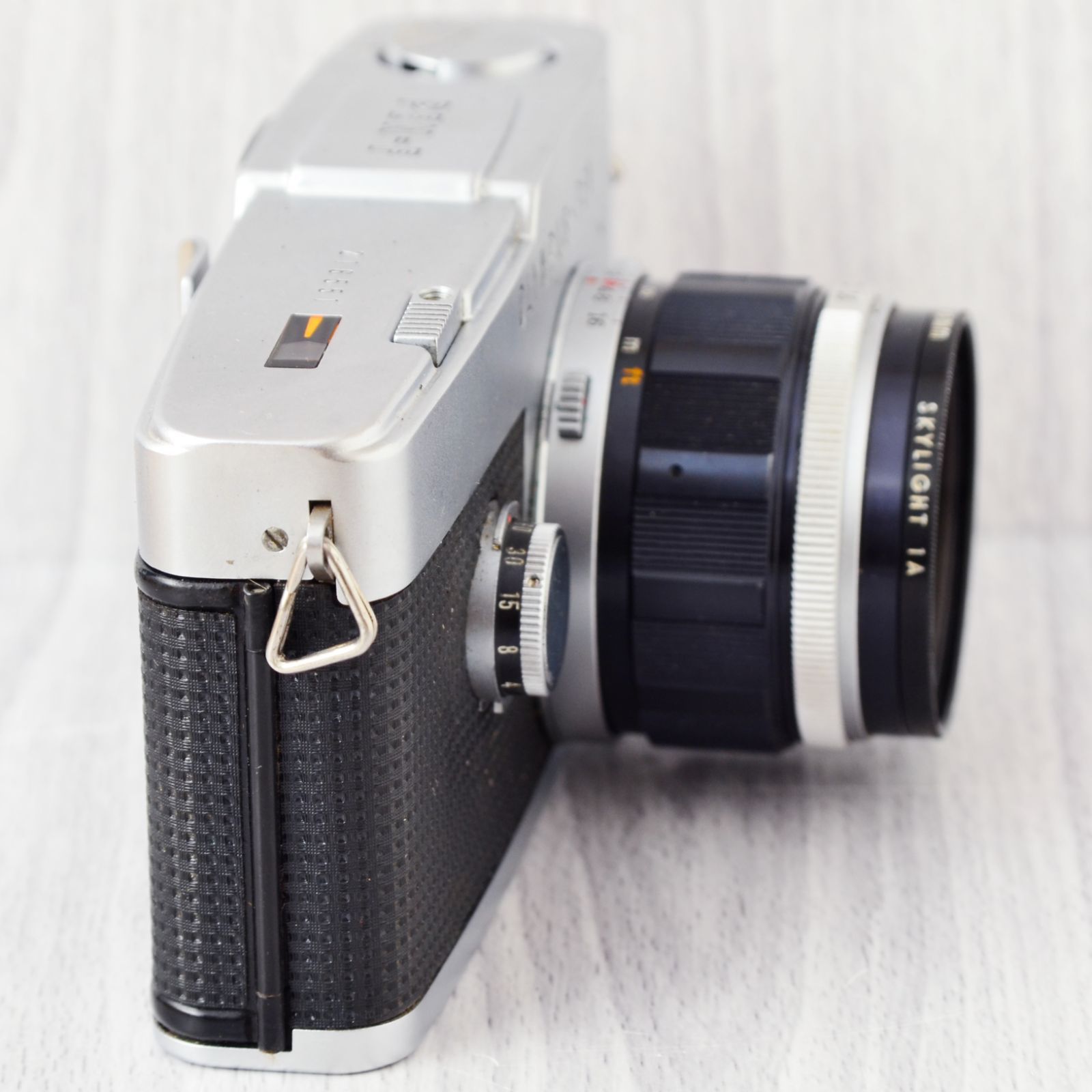 極美品! OLYMPUS PEN F + 40mm f1.4 ケース付 修理・整備済 完動品