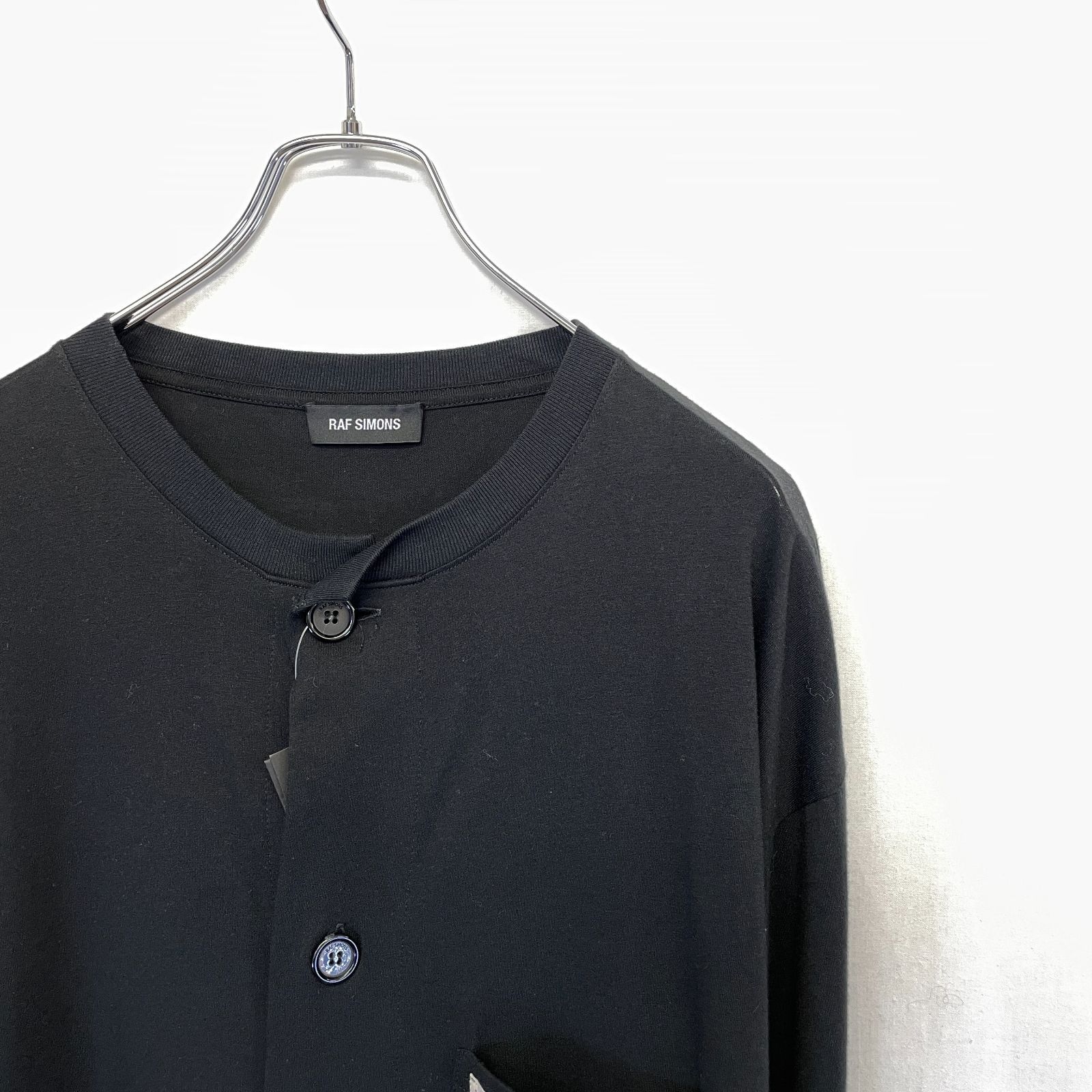 2020SS RAF SIMONS JERSEY LABO COAT WITH ラフシモンズ ワッペン 