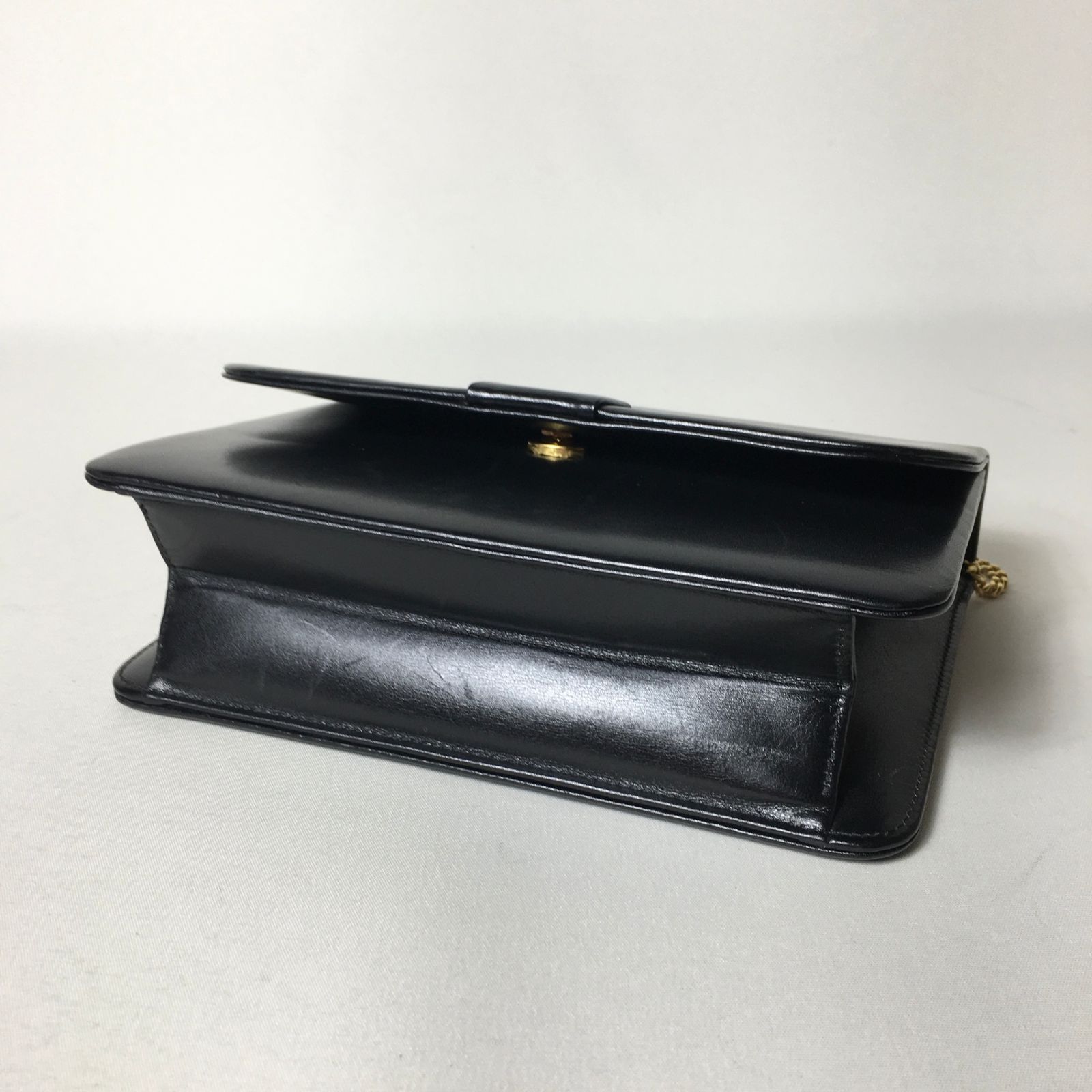 2508-221｜ディオール ショルダーバッグ ブラック ロゴ金具 チェーン 2508-221｜ディオール ショルダーバッグ ブラック ロゴ金具