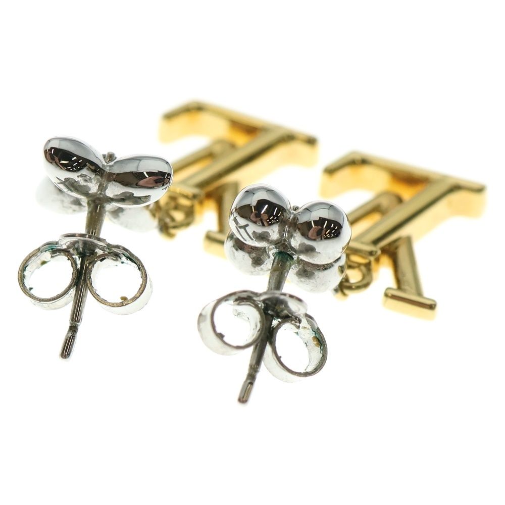 LOUIS VUITTON ルイヴィトン ピアス パンダント LVアイコニックフラワー ピアス ゴールド×シルバー GP M01287