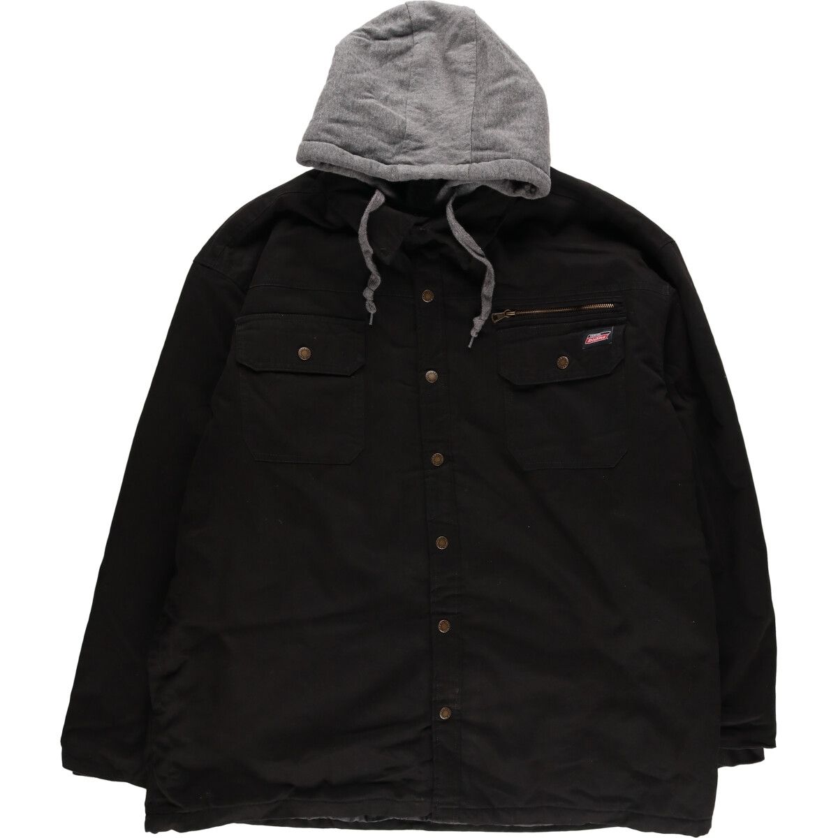 Dickies ディッキーズ ダック地 フード付き ビッグサイズ - スーパー 