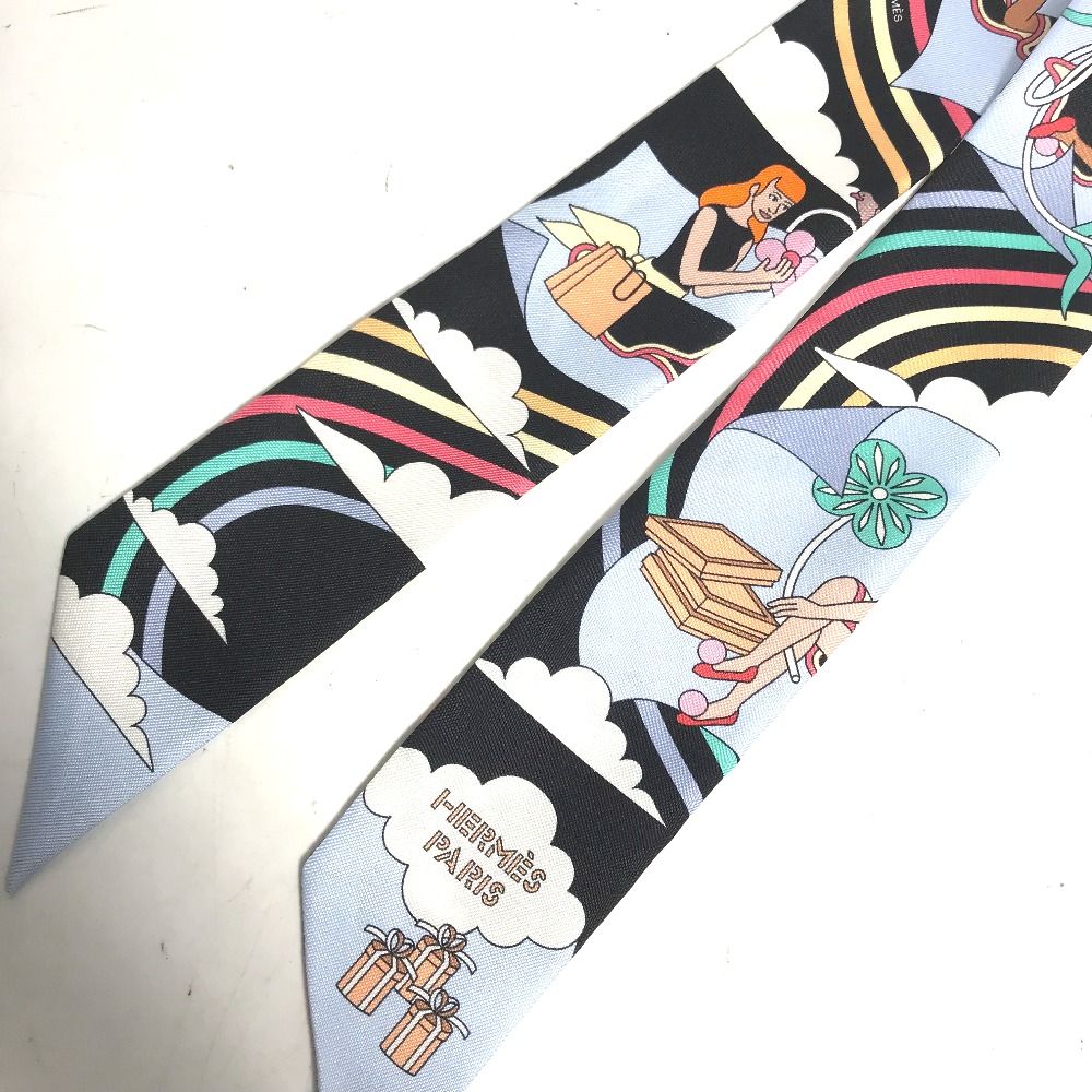 HERMES エルメス スカーフ ツイリー ツィリー シルク - メルカリ