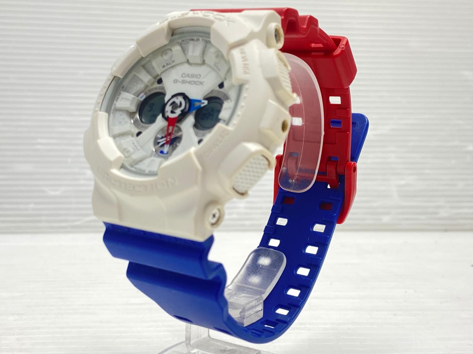 中古品】CASIO G-SHOCK GA-120TRM-7A トリコロールカラー 限定モデル 