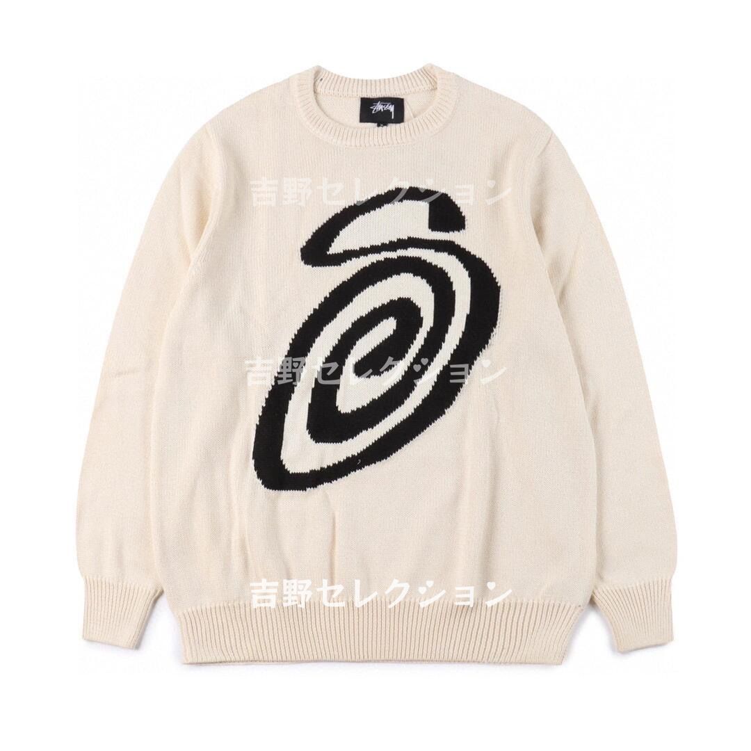 STUSSY CURLY SWEATER ニット セーター ユニセックス L STUSSY L
